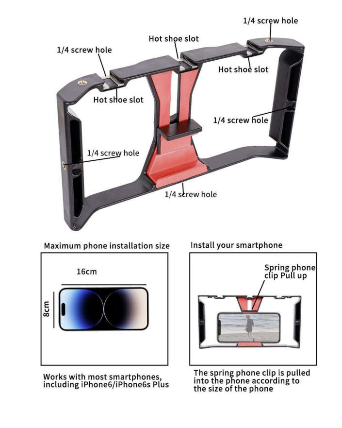 Universal Smartphone Video Rig Stabilizer