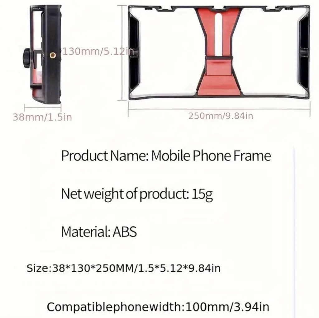 Universal Smartphone Video Rig Stabilizer