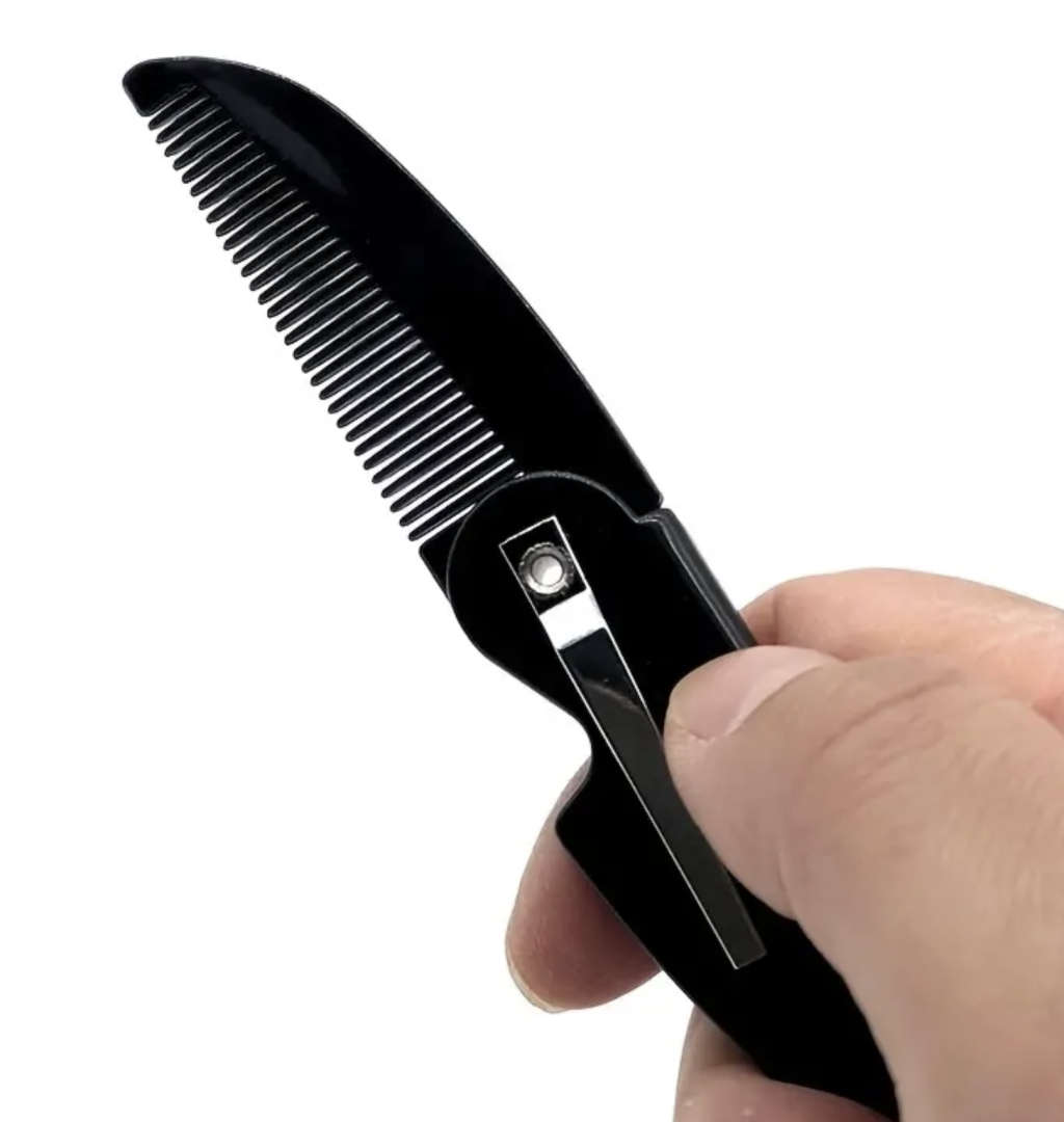 Folding Beard / Moustache Comb