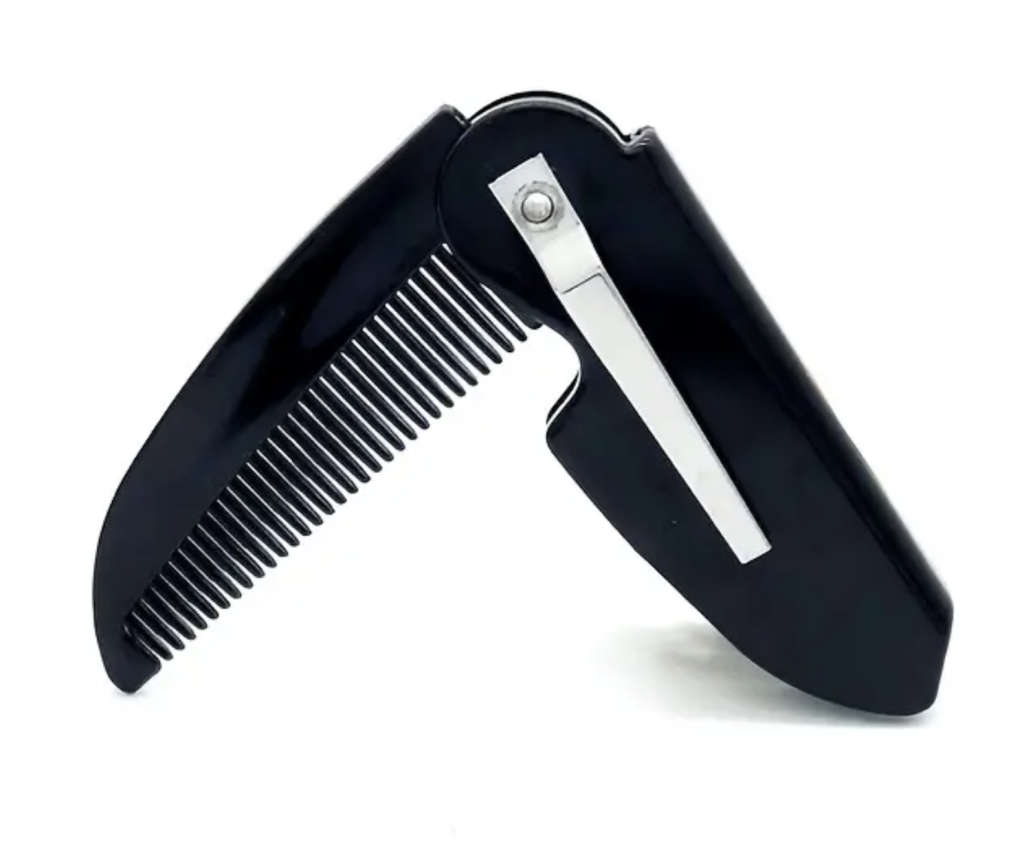 Folding Beard / Moustache Comb