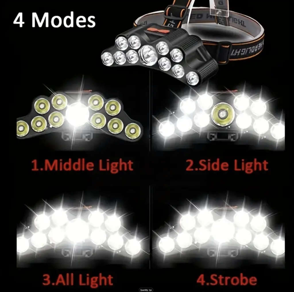 11 LED Headlight