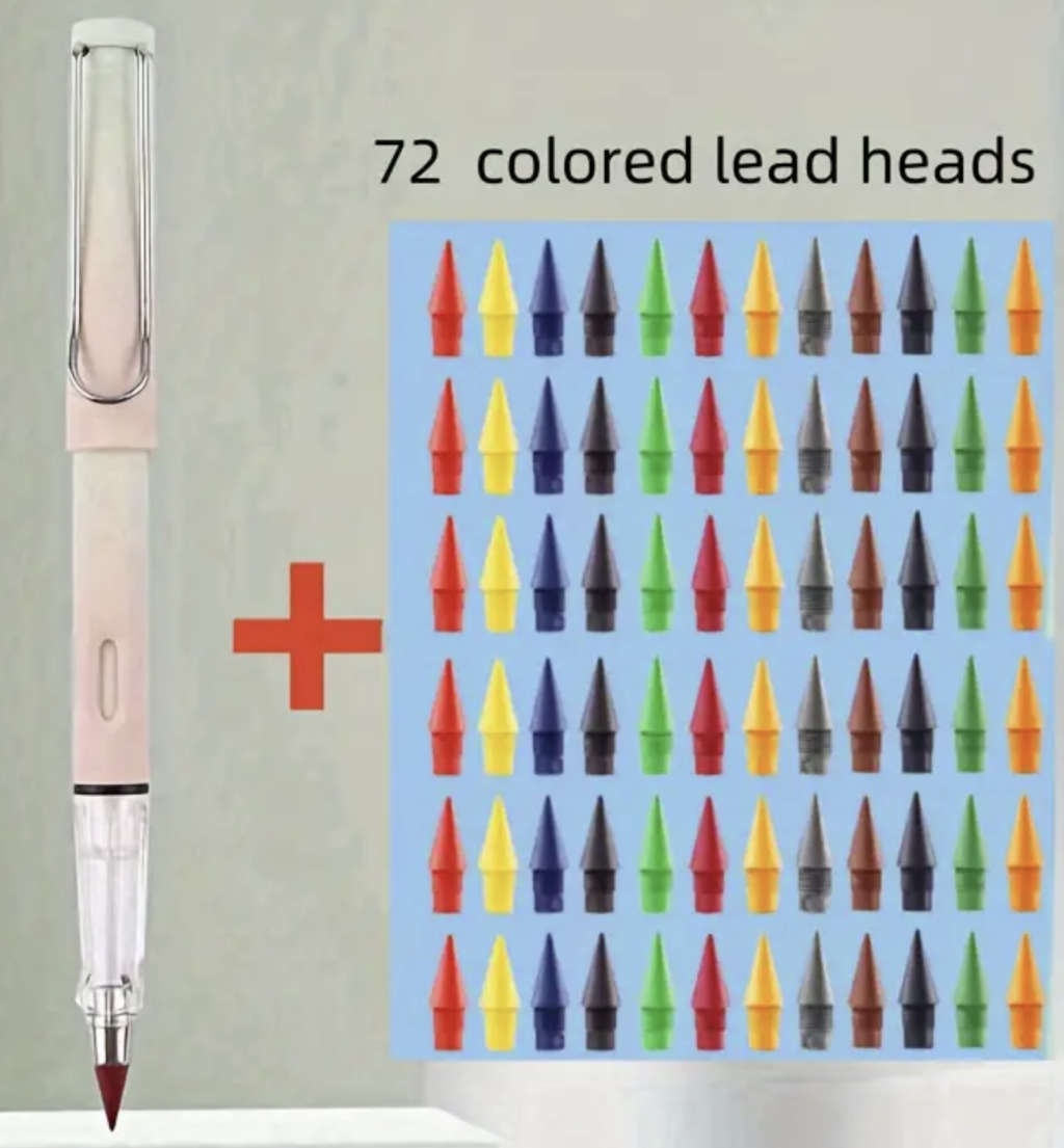 73-Piece Metallic Eternity Pencil Set (Dark Blue)