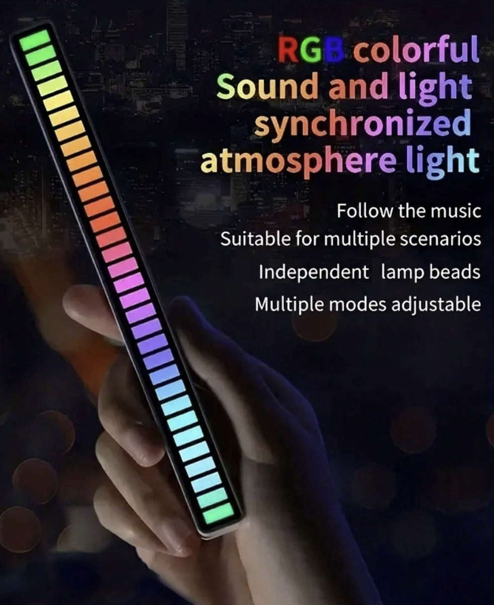 Music Sync / Sound Sensing Smart Light - White