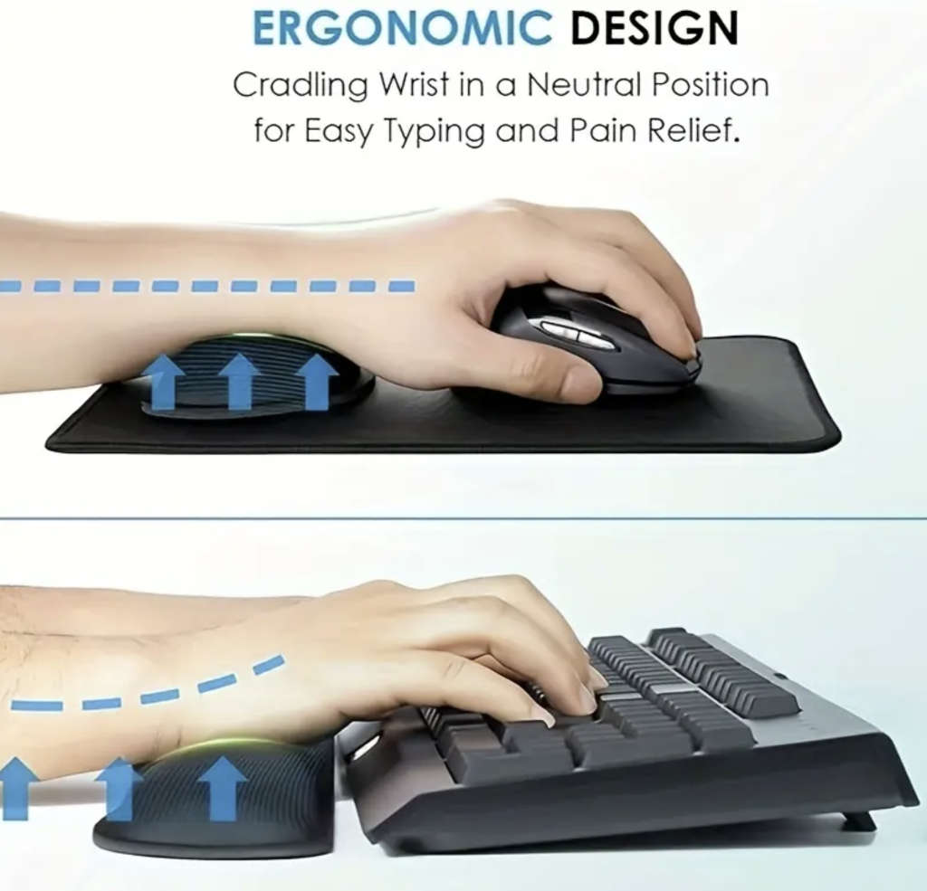 Keyboard & Mouse Wrist Support