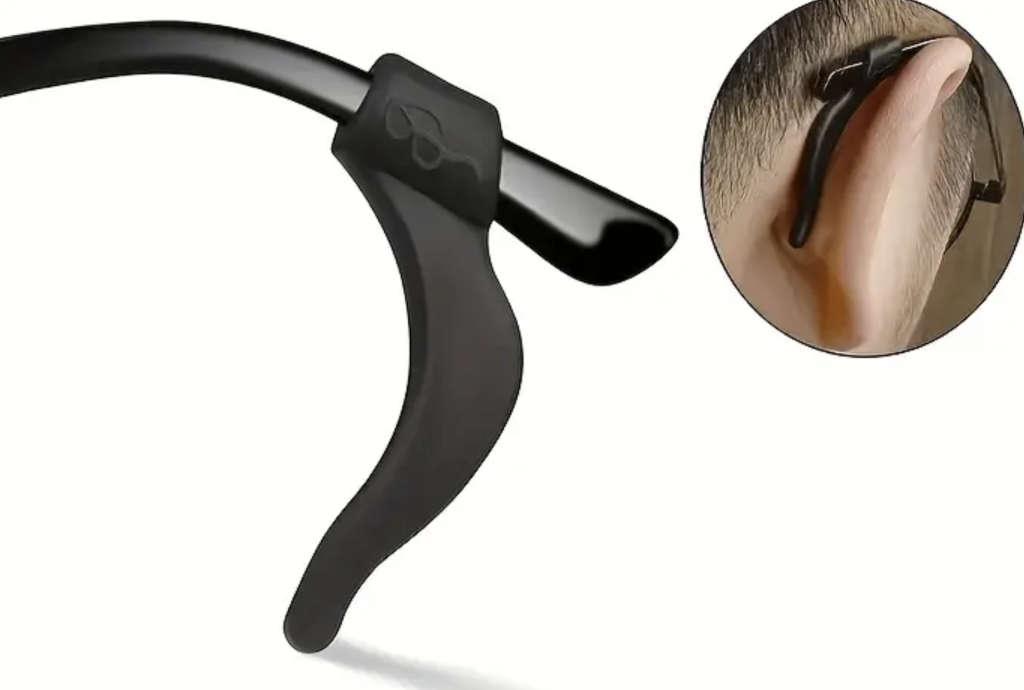 Silicone Anti-slip Ear Hook (Black)