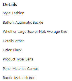 ***GOLF*** Automatic Buckle Canvas Blue Belt 125cm