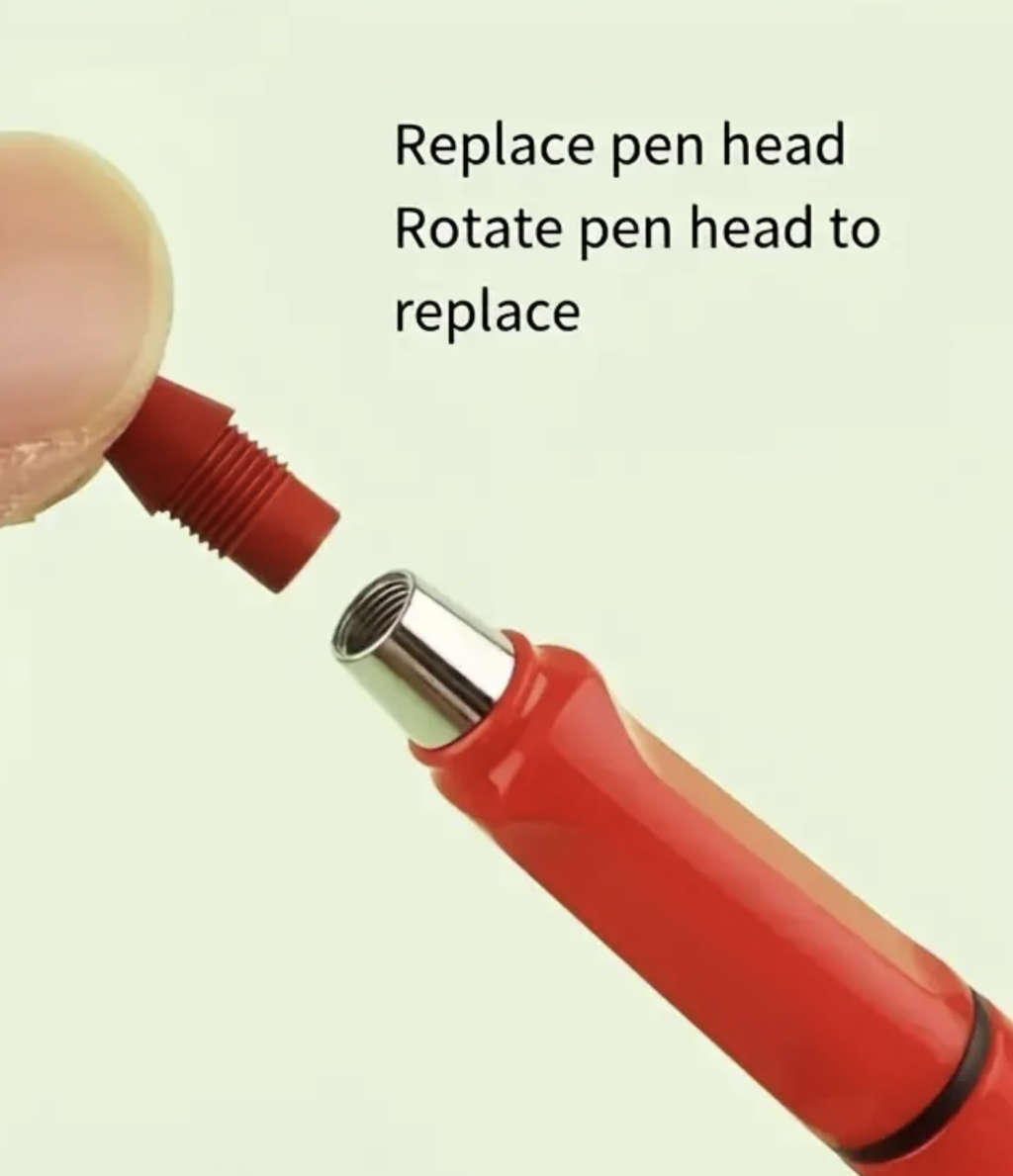 Eternity Pencil (Black Pencil + 36 coloured Lead tips) - Never needs sharpening!!!