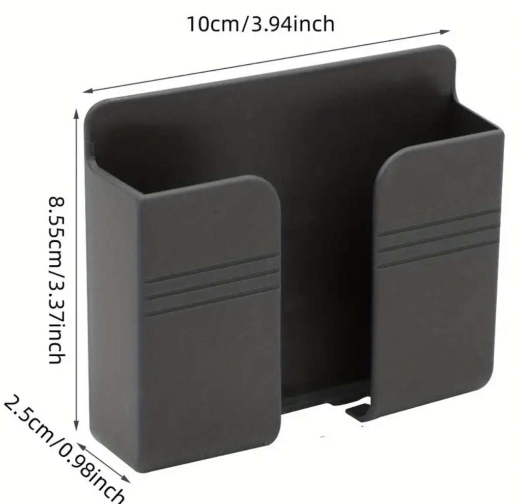 Wall Charging Phone Holder (White)