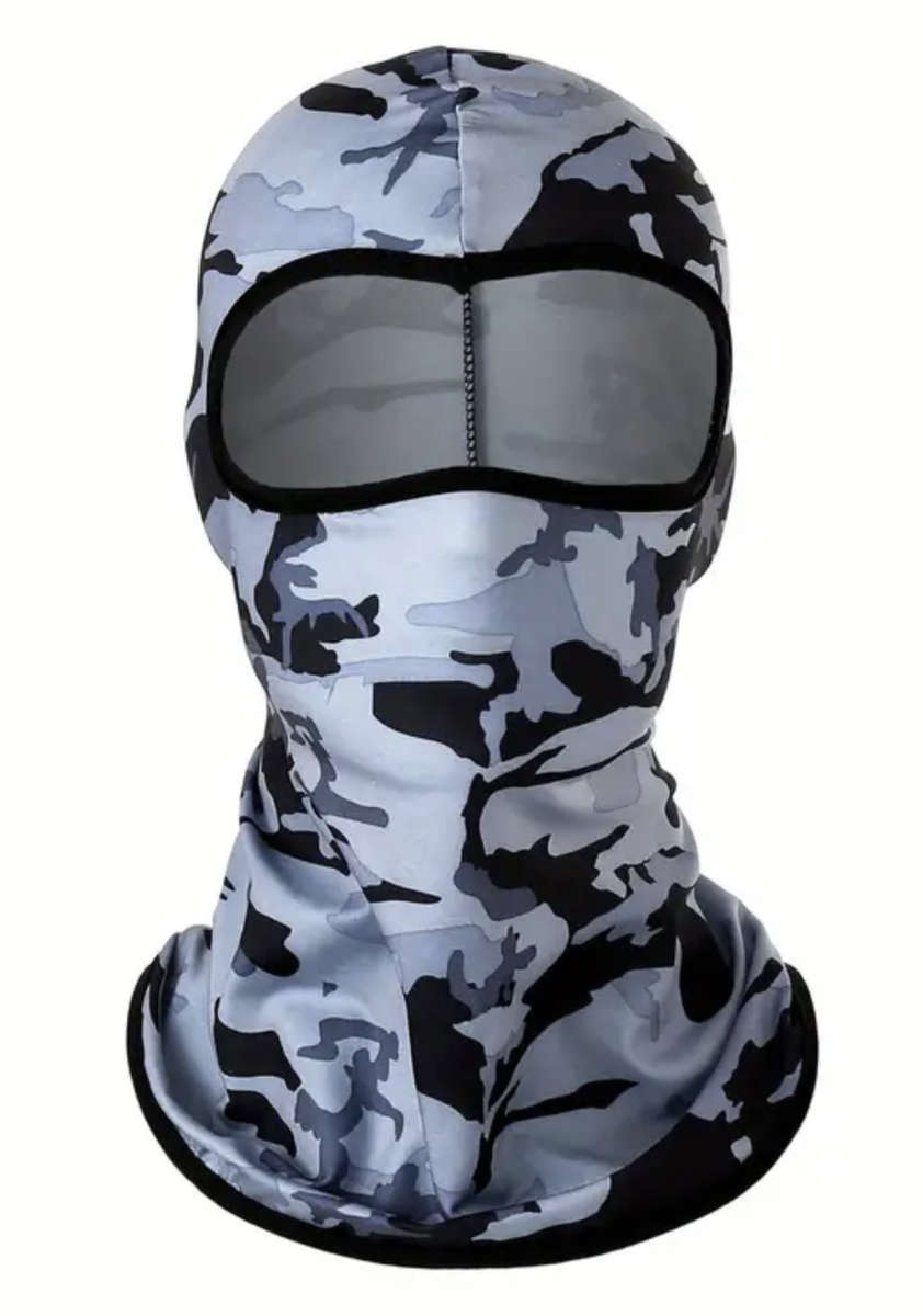 Grey Camo Balaclava