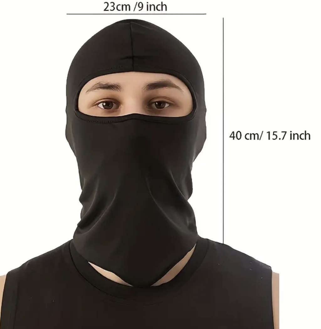 Grey Camo Balaclava