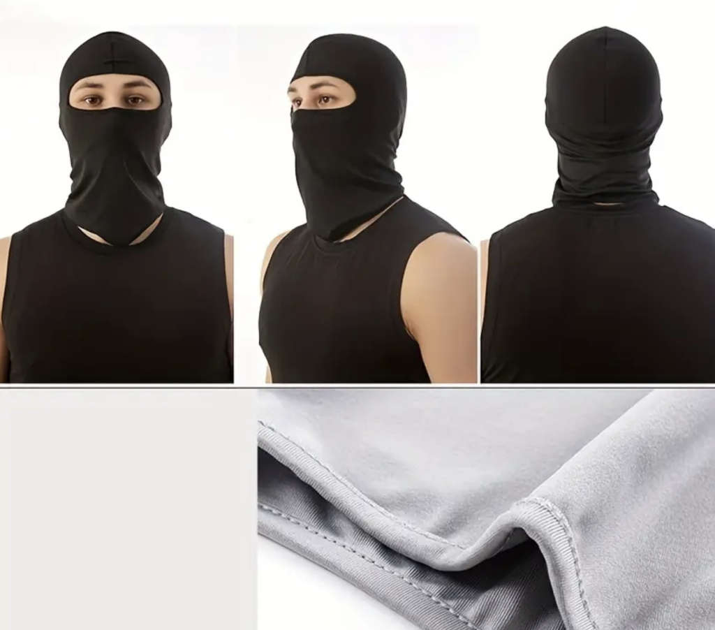 Grey Camo Balaclava