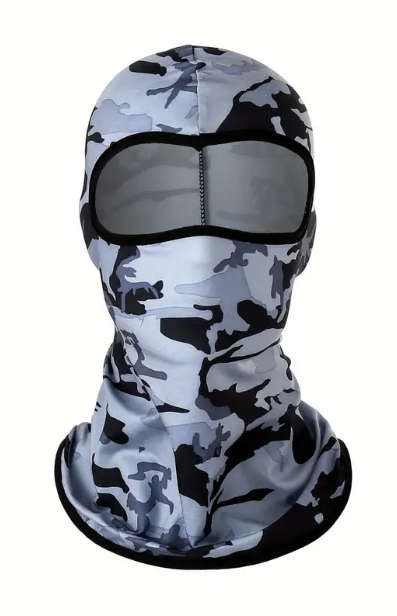 Grey Camo Balaclava