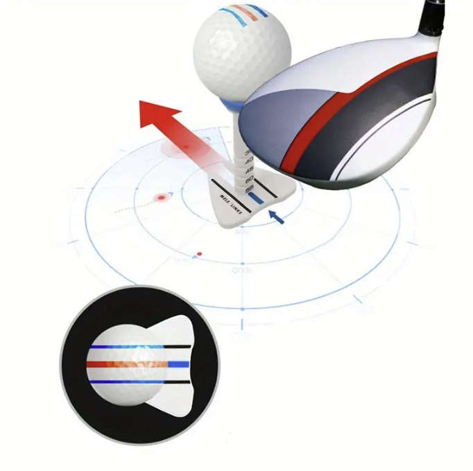 ***GOLF*** Adjustable Double Layer Golf Tee & Ball Marker (Green)