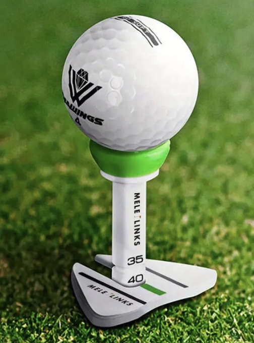 ***GOLF*** Adjustable Double Layer Golf Tee & Ball Marker (Green)