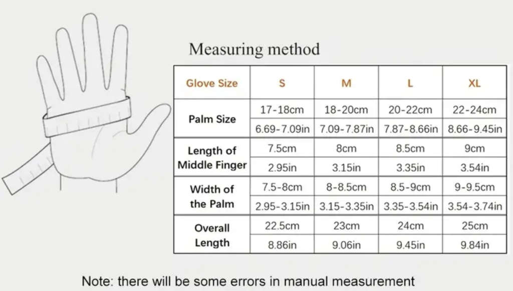 Waterproof Touchscreen Gloves (Black) Size - Small