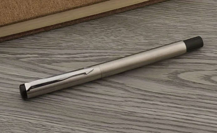 Vintage Inspired Stainless Steel Fountain Pen