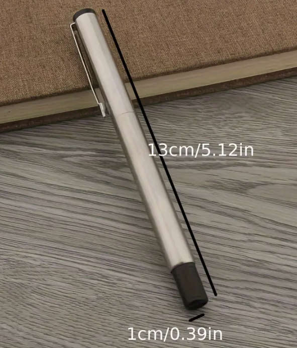 Vintage Inspired Stainless Steel Fountain Pen