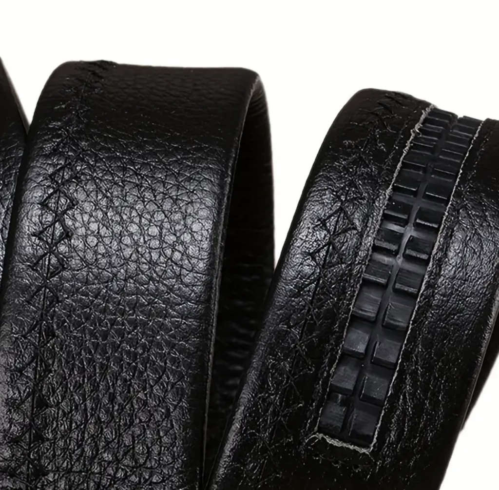 ***GOLF*** Versatile, Stylish Automatic Buckle PU Leather Belt 130cm
