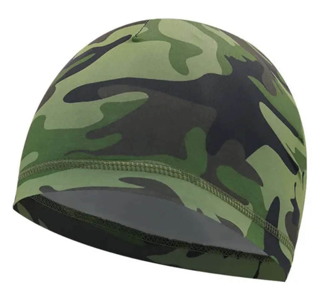 Grey Camo Beanie Cap