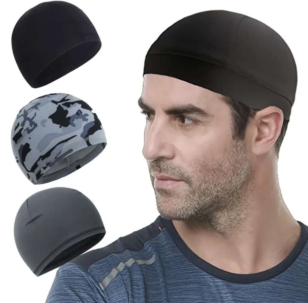 Grey Camo Beanie Cap