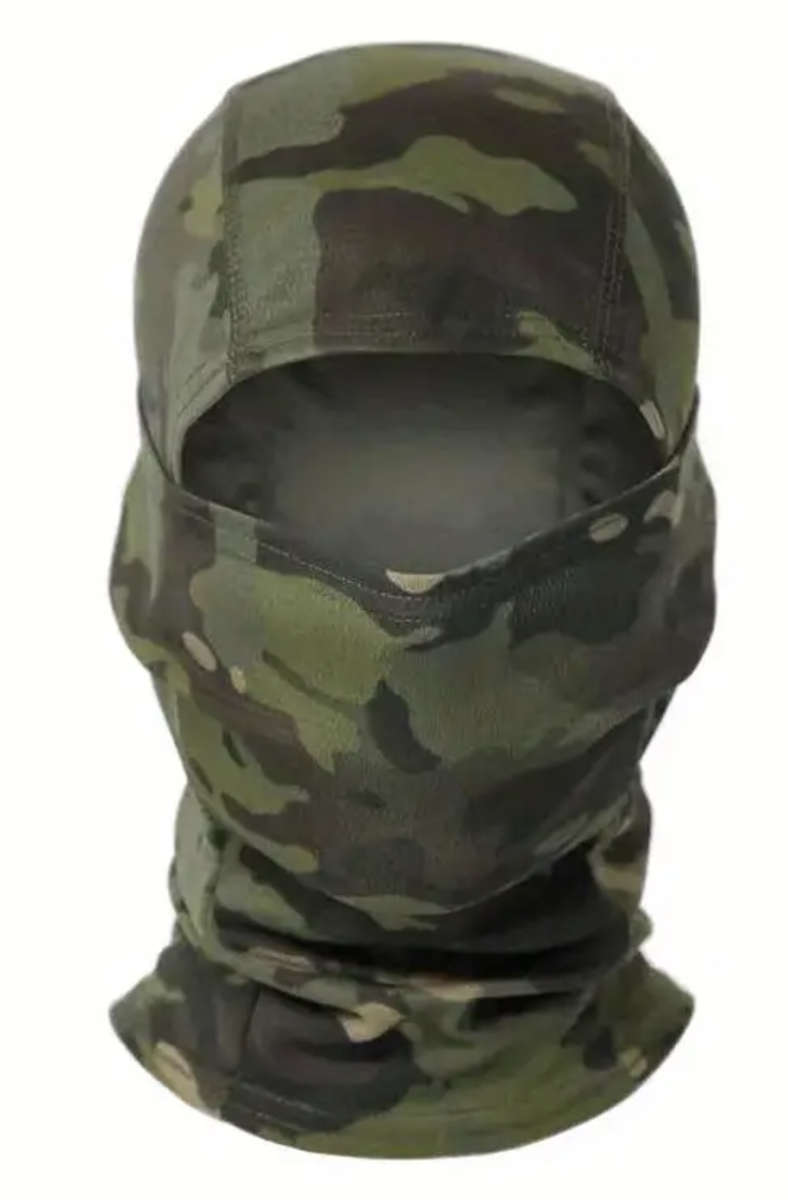 Black Camo Balaclava