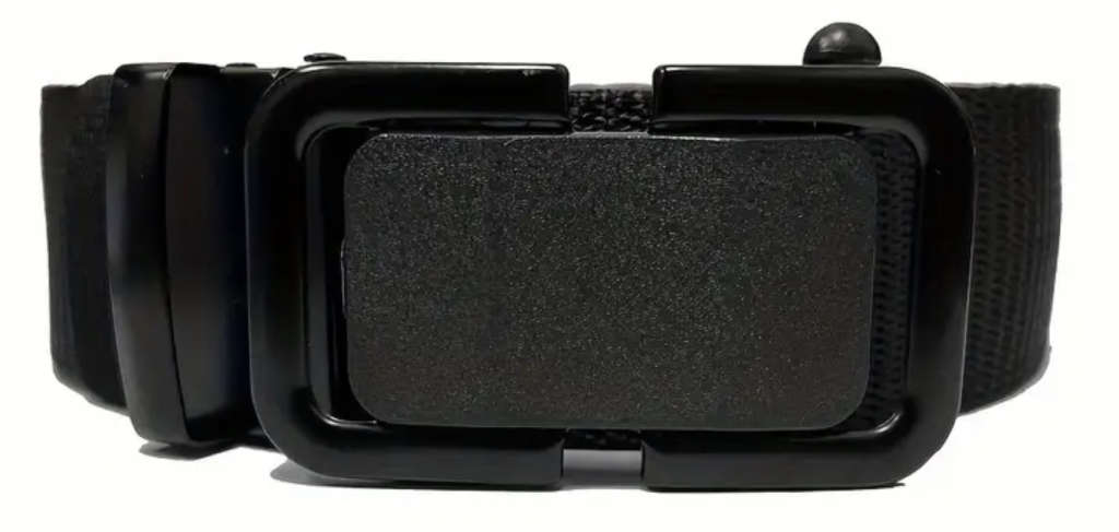 ***GOLF*** Black Canvas Automatic Buckle Belt 150cm