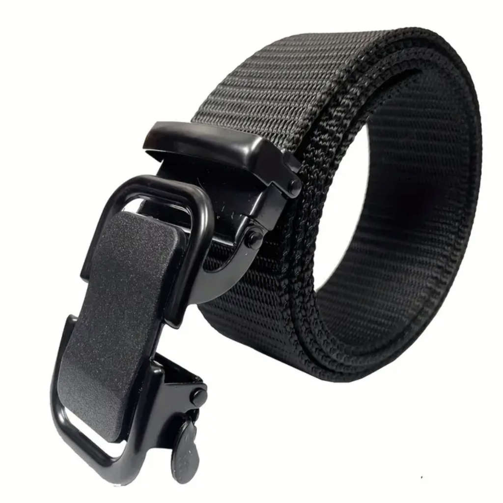 ***GOLF*** Black Canvas Automatic Buckle Belt 150cm