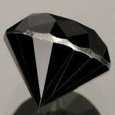 black moisanite  12mm × 8.5 m 7.62ct