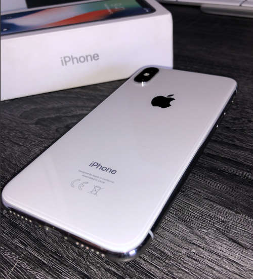 iPhone X 64GB white - Excellent condition