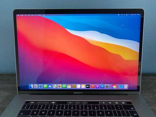 MacBook Pro 15-inch, 2017 with touch bar