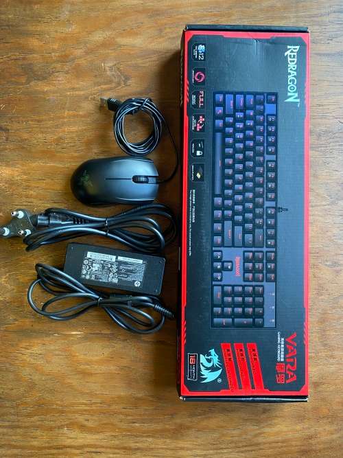 HP Pavillion 15` Bundled with Redragon Gaming keyboard, Razer Mouse, Samsung Monitor and Sleeve