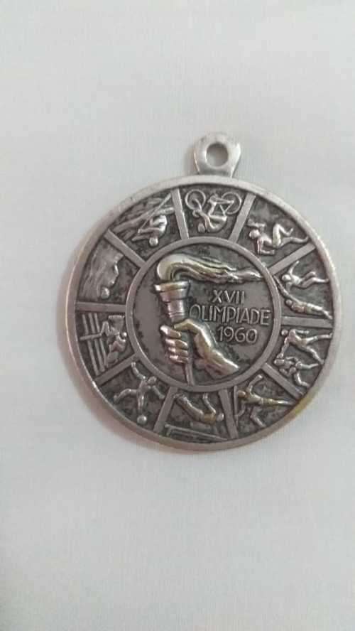 Very Rare Vintage 1960 Rome Summer Olympics Souvenir Medal