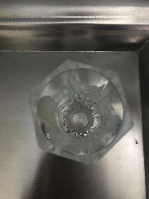 VINTAGE CRYSTAL D` ARQUES FRENCH LEAD CRYSTAL CUT POSY/TOOTHPICK VASE