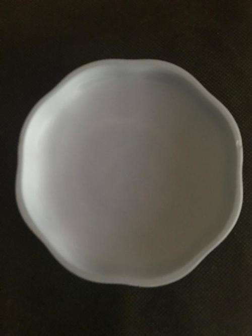 WEDGWOOD VINTAGE 1959 JASPERWARE PALE BLUE `ICARUS/DEADA LARGE SCALLOPED CANDY OR TRINKET BOX