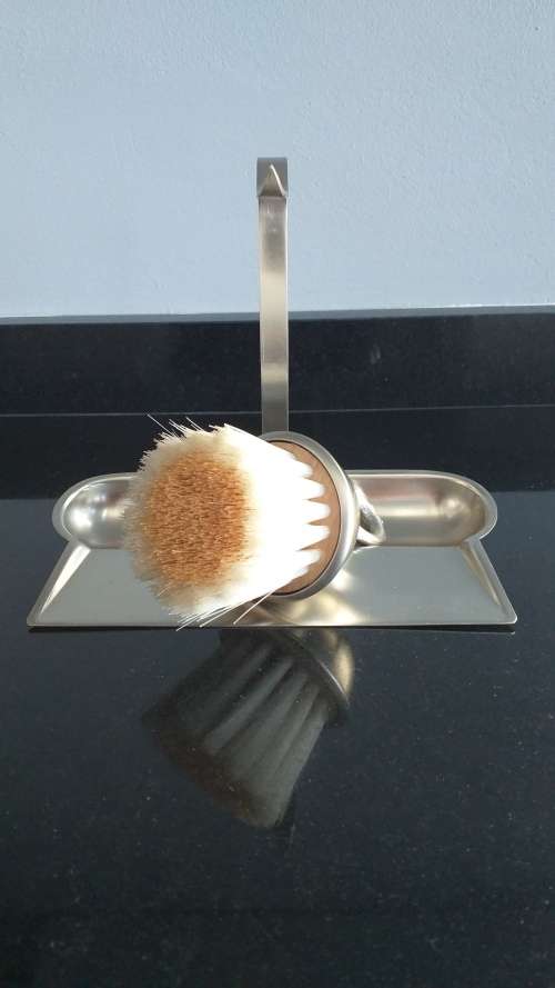 RARE `SILENT BUTLER CRUMB CATCHER WITH BRUSH METAWA - HOLLAND