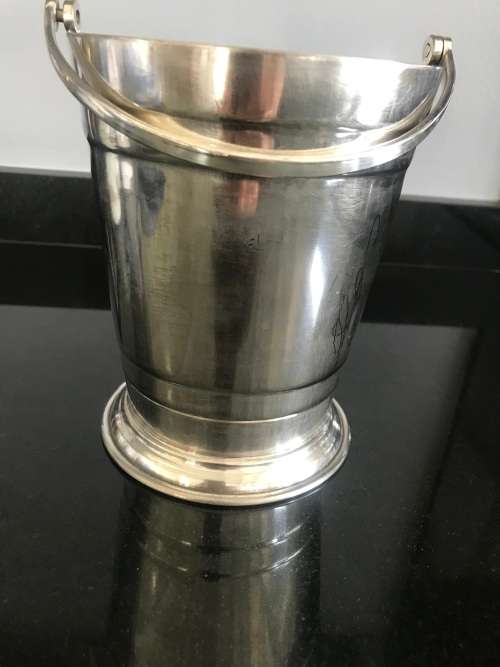 VINTAGE 1970`s `SERANCO EPNS` ICE BUCKET/WINE COOLER - STAMPED