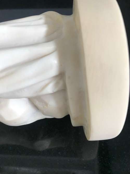 `HELEN of TROY` GREEK NUDE BEIGE CERAMIC FIGURINE!!! LARGE 33.5CM