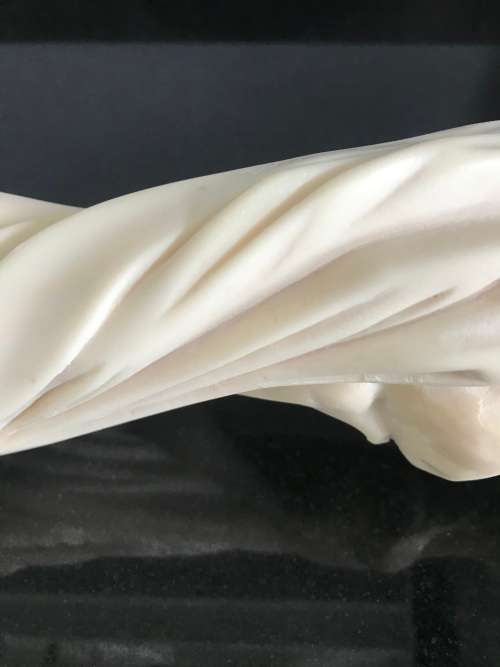 `HELEN of TROY` GREEK NUDE BEIGE CERAMIC FIGURINE!!! LARGE 33.5CM