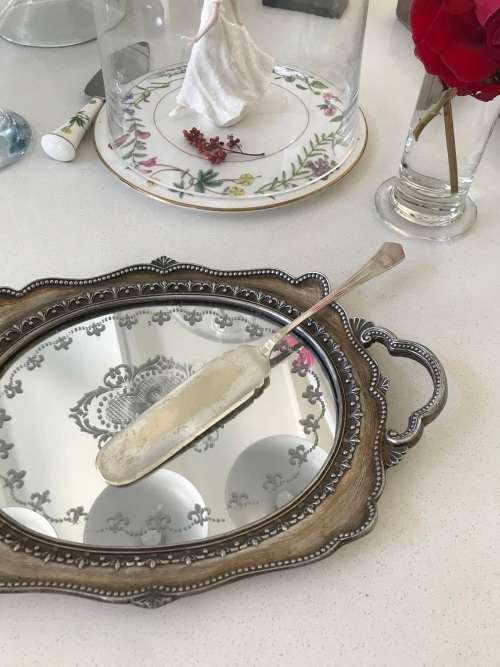 VINTAGE/ANITQUE POST 1940 J.S#S WESTFIELD PLATE SHEFFIELD ENGLAND LARGE LONG SERVER CAKE/PASTRY/FISH