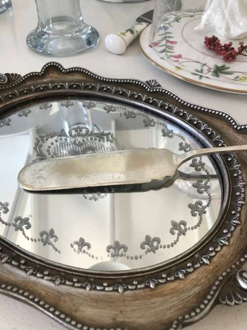 VINTAGE/ANITQUE POST 1940 J.S#S WESTFIELD PLATE SHEFFIELD ENGLAND LARGE LONG SERVER CAKE/PASTRY/FISH