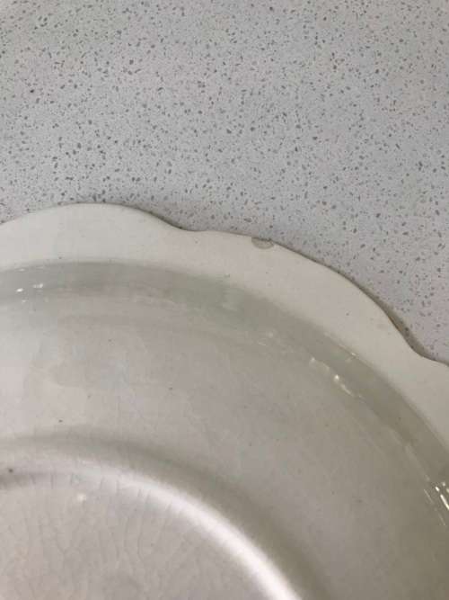 OLD FOLEY JAMES KENT LTD STAFFORDSHIRE MADE IN ENLAND NR 5224 WALL PLATE QUES OF LONDON SWEET ORANGE