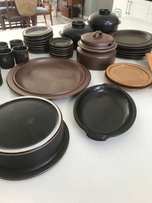 `VINTAGE` MID-CENTURY MODERN STONEWARE BY ULLA PROCOPE FOR HER RUSKA COLLECTION BY ARABIA FINLAND!!!