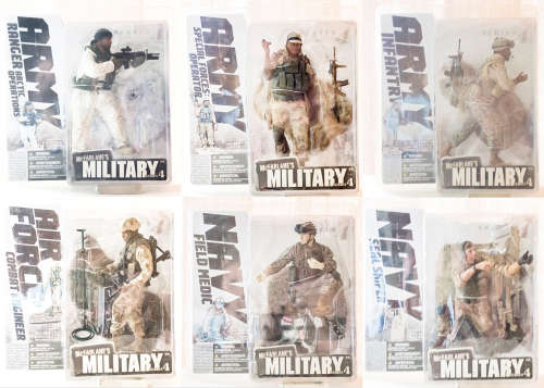 McFarlane's Series 4 Military Figurines