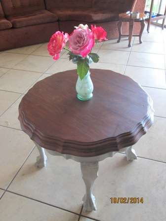 Ball and Claw Rose Table possibly Stinkwood