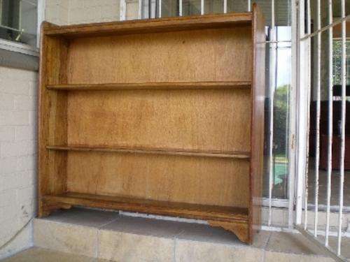 Large Kiaat Bookcase