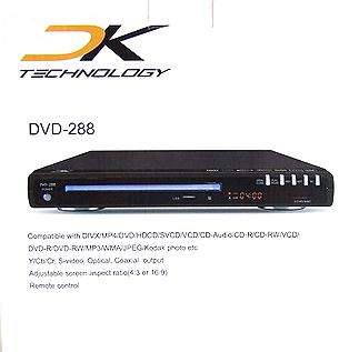 DK TECHNOLOGY *** DVD-288 / DVD PLAYER *** BRAND NEW ***
