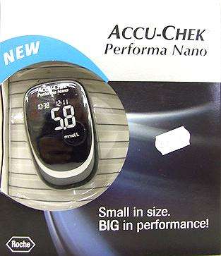 DIABETES *** ACCU-CHEK Performa Nano Meter *** SUITABLE FOR SELF TESTING