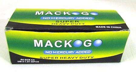SUPER HEAVY DUTY BATTERIES *** R6 / SIZE AA / UM-3 / 1.5V *** 40 PCE's