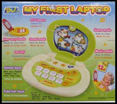KIDS *** My First Laptop *** 12 Months + *** Music / Sound / Game / Camera