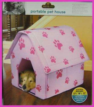 PORTABLE PET HOUSE *** 425cm x 400cm x 425cm *** Folds Flat for Travel / Easy Setup